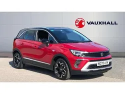 Red Used 2021 Vauxhall Crossland Ultimate SUV | £10,920 (Fair price)