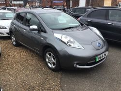 Grey Used 2015 Nissan Leaf Acenta Hatchback | £5,295 (A bit pricey)