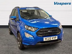 Blue Used 2022 Ford Ecosport ST-Line SUV | £14,700 (Fair price)