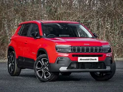 Solid ruby New 2025 Jeep Avenger Summit SUV | £22,998 (Fair price)