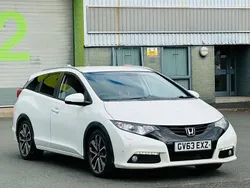White Used 2014 Honda Civic EX Estate | £3,249 (Fair price)