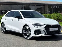 White Used 2024 Audi A3 Black Edition Hatchback | £27,950 (Fair price)