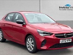 Crimson red premium metallic Used 2022 Vauxhall Corsa Design Edition Hatchback | £10,250 (Good price)