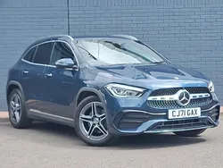 Blue Used 2022 Mercedes GLA180 AMG Line Premium SUV | £25,498 (Fair price)
