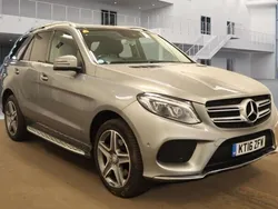 Silver Used 2016 Mercedes GLE250 AMG Line Premium SUV | £17,850 (Fair price)
