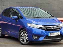 Blue Used 2016 Honda Jazz EX Hatchback | £8,999 (Fair price)