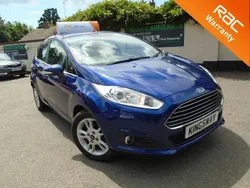 Blue Used 2015 Ford Fiesta Zetec Hatchback | £5,999 (Fair price)