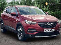 Red Used 2018 Vauxhall Grandland X Sport SUV | £9,999 (Fair price)