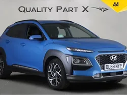 Blue Used 2019 Hyundai Kona Premium SE SUV | £13,375 (Fair price)