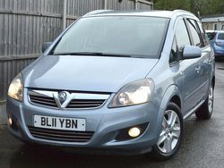 Silver Used 2011 Vauxhall Zafira MPV | £3,449 (Fair price)