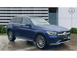 Blue Used 2021 Mercedes GLC300e AMG Line Premium SUV | £27,061 (Good price)