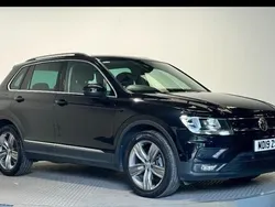 Black Used 2019 VW Tiguan Match SUV | £16,300 (Good price)