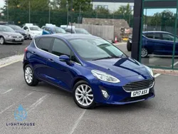 Blue Used 2017 Ford Fiesta Titanium Hatchback | £7,495 (Fair price)