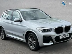 Silver Used 2021 BMW X3 M Sport SUV | £27,718 (Good price)