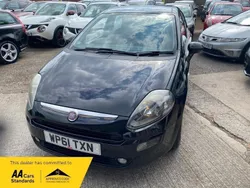 Black Used 2012 Fiat Punto Hatchback | £2,995 (Fair price)