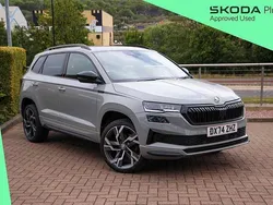 Meteor grey Used 2024 Skoda Karoq SportLine SUV | £28,000 (Fair price)