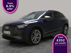 Blue Used 2022 Audi Q4 e-tron SUV | £23,239 (Fair price)