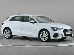 White Used 2023 Audi A3 Sport Hatchback | £18,498 (Good price)