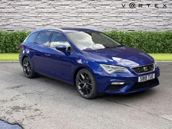 Blue Used 2018 Seat Leon FR Estate | £8,750 (Fair price)