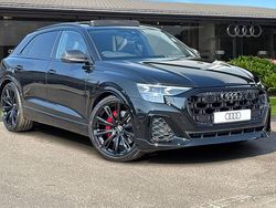 Black New 2025 Audi SQ8 Advanced SUV | £101,990 (A bit pricey)