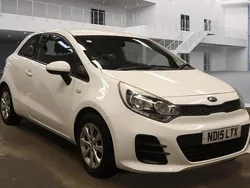 White Used 2015 Kia Rio 2 Hatchback | £3,990 (Good price)