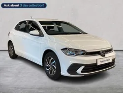 White Used 2024 VW Polo Life Hatchback | £18,199 (Fair price)