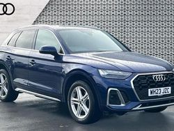 Blue Used 2023 Audi Q5 S-Line SUV | £32,192 (Good price)