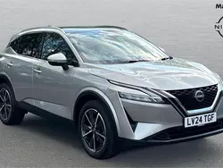 Silver Used 2024 Nissan Qashqai Tekna SUV | £26,457 (Expensive)