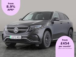 Grey Used 2022 Mercedes EQC400 AMG Line Premium SUV | £29,461 (Fair price)