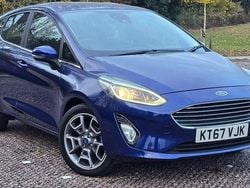 Blue Used 2018 Ford Fiesta Zetec Hatchback | £8,495 (Good price)