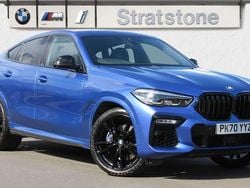Blue Used 2020 BMW X6 M50 Comfort Edition SUV | £41,795 (Fair price)