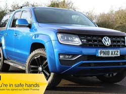 Blue Used 2018 VW Amarok Highline Pickup | £15,990 (Super price)