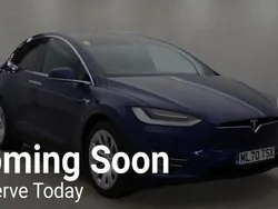 Blue Used 2020 Tesla Model X Long Range SUV | £24,994