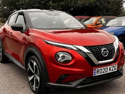 Red Used 2020 Nissan Juke Tekna SUV | £14,690 (Fair price)