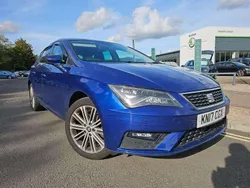 Blue Used 2017 Seat Leon XCELLENCE Hatchback | £9,195 (Fair price)