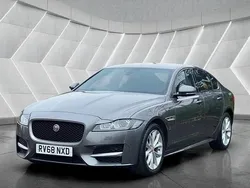 Grey Used 2018 Jaguar XF R-Sport Sedan | £13,300 (Fair price)