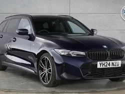 Blue Used 2024 BMW 330e M Sport Estate | £39,950 (Fair price)