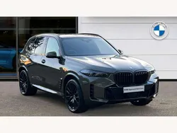 Green New 2025 BMW X5 M Sport SUV | £79,995 (A bit pricey)