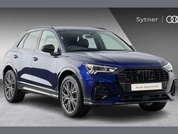 Blue Used 2025 Audi Q3 Black Edition SUV | £36,750 (Fair price)