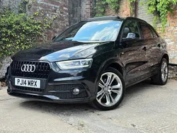 Black Used 2014 Audi Q3 S-line plus SUV | £6,990 (Fair price)