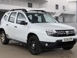 White Used 2015 Dacia Duster Ambiance SUV | £3,750 (Good price)