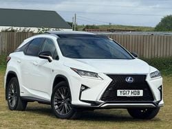 White Used 2017 Lexus RX450h Sport Line SUV | £16,990 (Fair price)