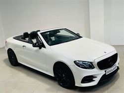 White Used 2018 Mercedes E350 AMG line Cabriolet | £21,500 (Expensive)