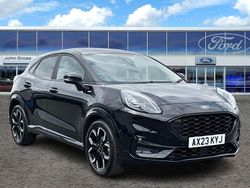 Black Used 2023 Ford Puma Gen-E ST-Line X Hatchback | £16,695 (Fair price)
