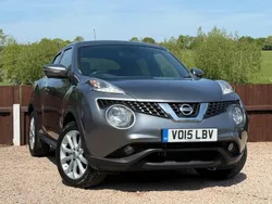 Grey Used 2015 Nissan Juke Tekna SUV | £4,295 (Fair price)