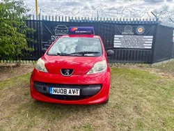 Red Used 2008 Peugeot 107 Hatchback | £1,295 (Fair price)