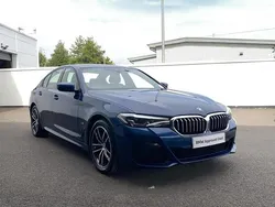 Blue Used 2021 BMW 530e M Sport | £23,995 (Good price)
