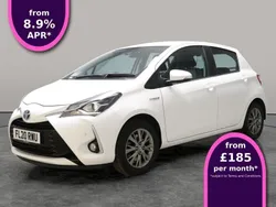White Used 2020 Toyota Yaris Hybrid Hatchback | £13,176 (Good price)