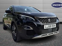 Black Used 2019 Peugeot 3008 GT-line SUV | £13,375 (Fair price)