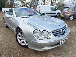 Silver Used 2004 Mercedes SL350 Cabriolet | £6,995 (Expensive)